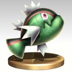  basculin no_humans pokemon super_smash_bros. trophy 