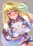  blonde_hair blush breasts gloves green_hair large_breasts long_hair milla_maxwell multicolored_hair nipples open_mouth panties pee pussy_juice red_eyes rynex3159 skirt solo spread_panties stain stained_panties tales_of_(series) tales_of_xillia tears underwear wet wet_clothes wet_panties white_panties 