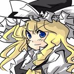  blonde_hair blue_eyes hat kirisame_marisa saiste solo touhou witch_hat 