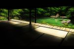  flower forest garden koromoya_kai light nature no_humans pond scenery shadow tatami tree water 