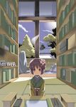  book hieda_no_akyuu japanese_clothes library lowres ooide_chousuke solo touhou 