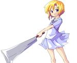  hatchet higurashi_no_naku_koro_ni nose_hatchet ryuuguu_rena saiste short_hair solo 