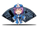  bangs chibi hat qoo saigyouji_yuyuko solo touhou 