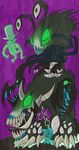  boss cells claws creepy drooling eyes fur monster mouths saliva vonderdevil 
