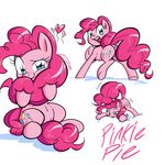  &lt;3 anus blue_eyes butt cute cutie_mark equine female feral friendship_is_magic fur hair horse long_hair mammal my_little_pony no-ink open_mouth pink_fur pink_hair pinkie_pie_(mlp) plain_background pony presenting pussy smile solo tongue white_background 