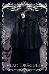  bat black_hair cape dracula facial_hair gothic highres long_hair male_focus moon necktie nicole_pmonachi original solo 