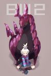  guitar gym_leader homika_(pokemon) instrument pokemon pokemon_(game) pokemon_bw2 scolipede shirt striped striped_shirt 