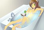  bath breasts cat darkduck64 duck feline female mammal nude spazzykoneko water 