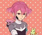  alpha_(inazuma_eleven) animal animalization armband bad_id bad_pixiv_id bunny fei_rune grey_eyes inazuma_eleven_(series) inazuma_eleven_go inazuma_eleven_go_chrono_stone koala mabui_(poloon) male_focus pointy_ears protocol_omega purple_hair solo 