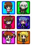  bad_id bad_pixiv_id blonde_hair blue_hair blush blush_stickers book brown_hair chibi fate_testarossa highres lyrical_nanoha magical_girl mahou_shoujo_lyrical_nanoha mahou_shoujo_lyrical_nanoha_a's mahou_shoujo_lyrical_nanoha_a's_portable:_the_battle_of_aces material-d material-l material-s multiple_girls purple_eyes red_eyes school_uniform seishou_elementary_school_uniform short_hair takamachi_nanoha thighhighs tome_of_the_night_sky twintails wakita_piyosuke wings yagami_hayate 