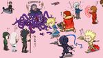  6+boys artoria_pendragon_(all) at_field berserker_(fate/zero) boat bug caster_(fate/zero) crest_worm emiya_kiritsugu everyone fate/zero fate_(series) gilgamesh gordius_wheel insect irisviel_von_einzbern kotomine_kirei lancer_(fate/zero) matou_kariya monster multiple_boys multiple_girls neon_genesis_evangelion pantyhose rider_(fate/zero) saber shield spoilers tentacles terry1129 thighhighs toosaka_tokiomi toy_airplane translation_request uryuu_ryuunosuke vimana watercraft waver_velvet 