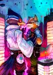  canine falco_lombardi fox fox_mccloud gay macro male mammal nintendo ouroporos star_fox video_games 