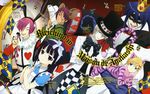  alice_in_wonderland animal_ears cosplay inu_x_boku_ss miketsukami_soushi mori_sachiko natsume_zange shirakiin_ririchiyo shoukiin_kagerou sorinozuka_renshou tail 