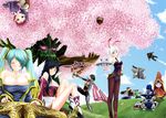  6+girls ahri animal_ears annie_hastur bare_shoulders battle_bunny_riven boots breasts bunny_ears bunny_girl bunnysuit cleavage corki everyone fiora_laurent gragas league_of_legends long_hair lulu_(league_of_legends) makishima_rin maokai medium_breasts multiple_boys multiple_girls nautilus_(league_of_legends) olaf pantyhose purple_hair purple_skin riven_(league_of_legends) small_breasts sona_buvelle teemo thigh_boots thighhighs tree urf veigar wukong 
