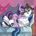 &hearts; &lt;3 bed blue_eyes blush brother cum cum_in_pussy cum_inside cutie_mark equine eye_contact female feral friendship_is_magic hair horn horse incest long_hair male mammal my_little_pony open_mouth orgasm penetration penis pillow pony purple_eyes purple_hair sex shining_armor_(mlp) sibling sister straight tongue twilight_sparkle_(mlp) unicorn vaginal vaginal_penetration yaoifairy 