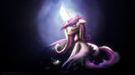  eyes_closed feathers female feral fongsaunder friendship_is_magic hair horn mammal multi-colored_hair my_little_pony parchment princess_cadance_(mlp) princess_cadence_(mlp) solo two_tone_hair winged_unicorn wings 