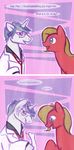  bone brown_hair comic cutie_mark dialog dialogue dr_xray dr_xray_(mlp) english_text equine eyewear female feral friendship_is_magic glasses green_eyes grey_hair hair horn horse humor joke male mammal my_little_pony pony pun pun_pony red_eyes text tumblr unicorn 