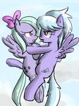  cutie_mark equine female feral flitter_(mlp) friendship_is_magic horse incest lesbian mammal my_little_pony pegasus pony pussy_juice sibling siblings sirachanotsauce tribadism wings 