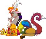  discord_(mlp) draconequus friendship_is_magic horn looking_at_viewer male my_little_pony pumpkinhiphop 