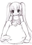  child fhara kooh monochrome name_tag one-piece_swimsuit pangya purple school_swimsuit solo swimsuit thighhighs twintails 