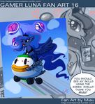  &hearts; blush crossover crown cute english_text equine female feral friendship_is_magic hair horn horse john_joseco mammal mario_bros mario_kart my_little_pony nintendo pony princess_luna_(mlp) solo text tumblr video_games winged_unicorn wings 