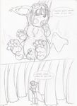  black_and_white confused fur hindpaw lost macro male micro monochrome nintendo paws pikachu pok&#233;mon pok&eacute;mon sheath sparky_the_chu video_games 