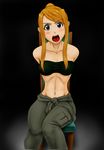  blonde_hair blue_eyes momo_chan open_mouth pixiv900914 pixiv_thumbnail resized tied tied_up winry_rockbell 