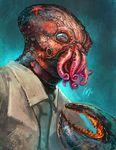  arthropod claws crab creepy crustacean doctor_zoidberg futurama male marine nightmare_fuel realistic solo starfish tentacles unknown_artist what zoidberg 