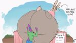 animated anthro big_butt big_ears bottom_heavy bottomwear brown_body brown_fur bubble_butt butt clothing cuddling duo eyewear fur glasses huge_butt hyper hyper_butt lagomorph leporid male male/male mammal mellowbun nerd nuzzles nuzzling pants pumpkin_(talidrawing) purple_body purple_fur rabbit rear_view size_difference talidrawing thick_thighs tight_bottomwear tight_clothing tight_pants topwear wide_hips