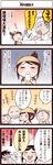  4boys 4koma comic keuma multiple_boys original translated yue_(chinese_wife_diary) 