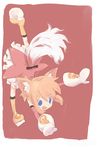  animal_ears blue_eyes boots firefox orange_footwear orange_hair os-tan solo tail u_(the_unko) 