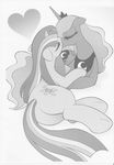  aoi_takayuki couple cutie_mark duo equine eyes_closed female feral friendship_is_magic hair hi_res horn horse kissing lesbian long_hair lying mammal monochrome my_little_pony on_side pony princess_luna_(mlp) tiara twilight_sparkle_(mlp) two_color_hair two_tone_hair unicorn 