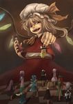  amibazh blonde_hair board_game chess cirno daiyousei decapitation fangs flandre_scarlet hakurei_reimu highres hong_meiling izayoi_sakuya kirisame_marisa koakuma open_mouth patchouli_knowledge remilia_scarlet rumia solo the_embodiment_of_scarlet_devil touhou toy troll_face wings 