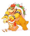  2019 anal anal_penetration balls big_dom_small_sub bowser claws clothing erection footwear koopa koopa_troopa male male/male mario_bros nintendo open_mouth penetration penis redic-nomad reptile scalie sex sharp_claws shell shoes size_difference spikes turtle video_games 