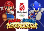  2boys absurdres highres mario mario_&amp;_sonic_at_the_olympic_games mario_and_sonic_at_the_olympic_games multiple_boys nintendo official_art olympics sega sonic sonic_the_hedgehog super_mario_bros. 