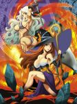  bare_shoulders breasts cleavage dragon&#039;s_crown hat huge_breasts long_hair sorceress_(dragon&#039;s_crown) tagme witch_hat 