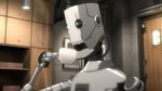  animated animated_gif coffee cup eve_no_jikan mecha nameless_(eve_no_jikan) robot 