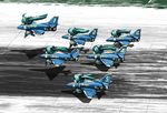  a-4_skyhawk aircraft airplane blue_angels clone hatsune_miku jet long_hair multiple_girls personification rxjx twintails vocaloid what 