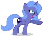  angry blue_eyes blue_hair cutie_mark equine female feral flausch-katzerl friendship_is_magic hair horn horse mad mammal my_little_pony plain_background pointing pony princess_luna_(mlp) solo tear tears tongue transparent_background upset winged_unicorn wings 