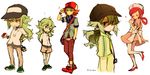  2boys alternate_costume bad_deviantart_id bad_id baseball_cap doodle green_hair hat joy_(pokemon) long_hair multiple_boys n_(pokemon) nurse pantyhose pikiru pink_hair pokemon pokemon_(game) pokemon_bw touya_(pokemon) twintails 