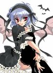  coco_(artist) gothic remilia_scarlet solo thighhighs touhou wings 