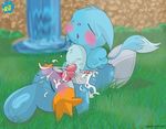  crossover kacheek mudkip neopets pokemon 