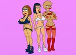  american_dad family_guy hayley_smith lisa_simpson meg_griffin the_simpsons 