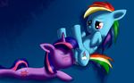  friendship_is_magic ishido my_little_pony rainbow_dash twilight_sparkle 