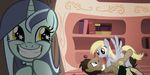  derpy_hooves doctor_whooves friendship_is_magic my_little_pony saturnspace 