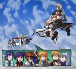  darkyamatoman fate_testarossa isis_eaglet lily_strosek mahou_shoujo_lyrical_nanoha nanoha_takamachi reinforce subaru_nakajima thoma_avenir yuuno_scrya 