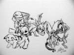  avatar_the_last_airbender ben_10 crossover eco_eco lilo_and_stitch looney_tunes momo pikachu pokemon spyro_the_dragon stitch tasmanian_devil 