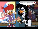  darkwing_duck gosalyn_mallard splatter_phoenix tagme toongrowner 