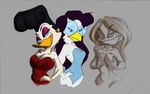  darkwing_duck ducktales featherika_von_strangeduck feathers_galore frothinglizard sarah_bellum 