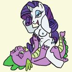  chewycuticle friendship_is_magic my_little_pony rarity spike 